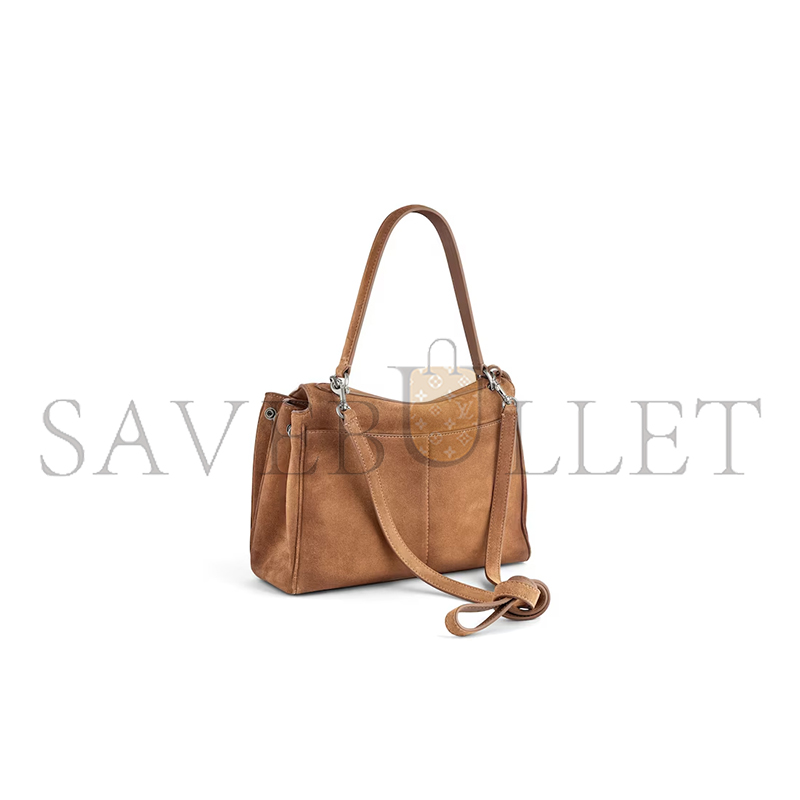 BALENCIAGA WOMEN'S RODEO HANDBAG SMALL IN CAMEL 7897792AB4G2533 (28.9*20*9.9cm)